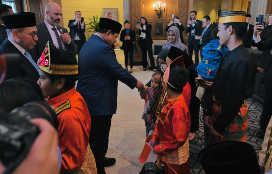 Prabowo Subianto Tiba di Kanada, Diaspora Indonesia Antusias Sambut  Kedatangan Presiden dengan Penuh Kehangatan